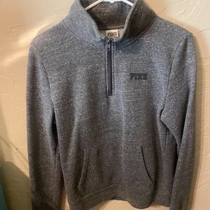 Pink half zip jacket